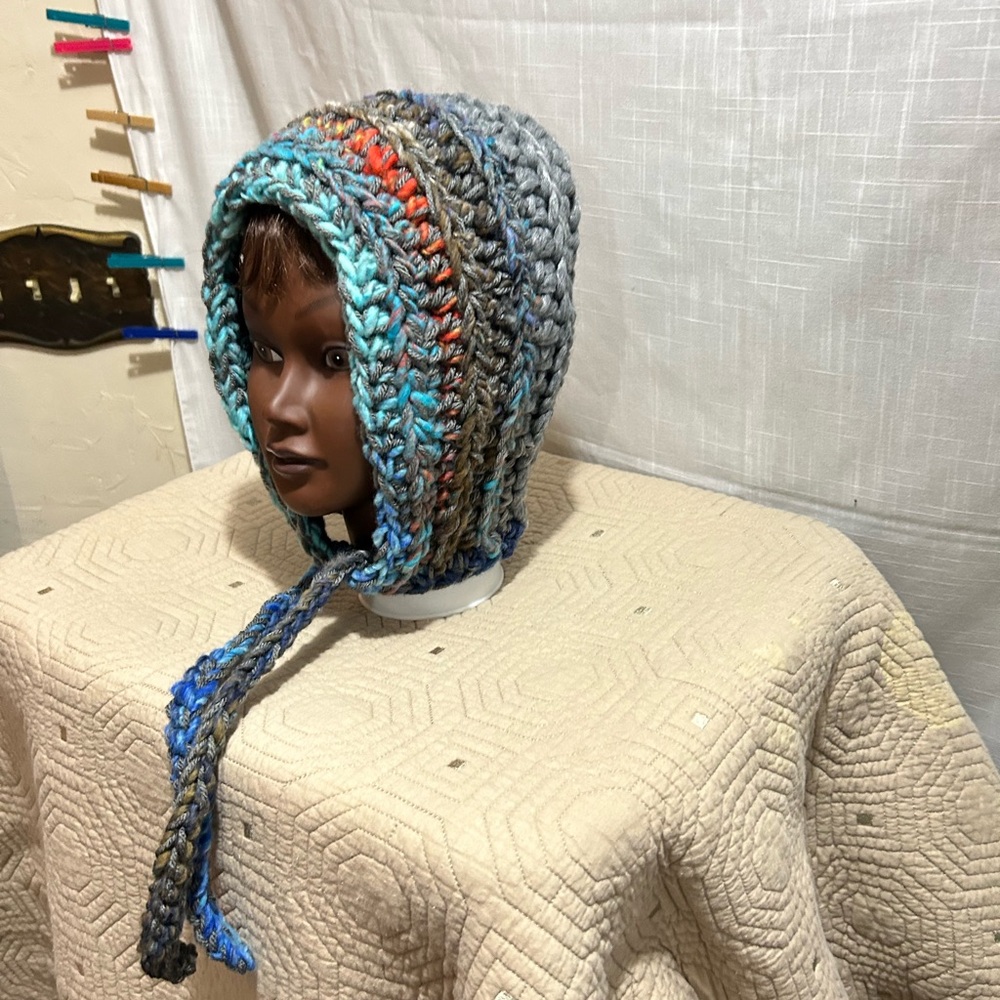 Crochet hood NWOT
